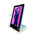 15.6 inch vertical portrait desktop stand lcd monitor for advertising